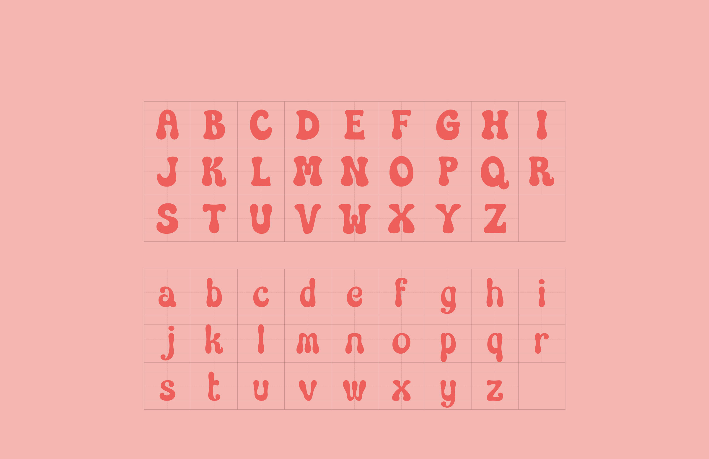 vilavilacola brand typeface design